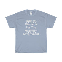 Business Minimum White Text