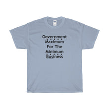 Government Maximum Black Text