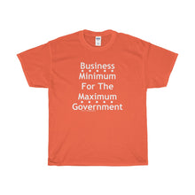 Business Minimum White Text