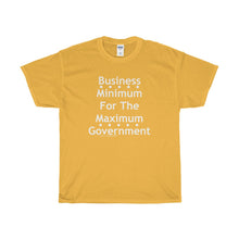 Business Minimum White Text