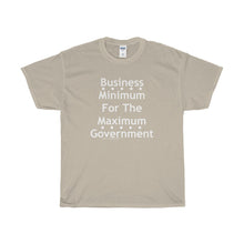 Business Minimum White Text